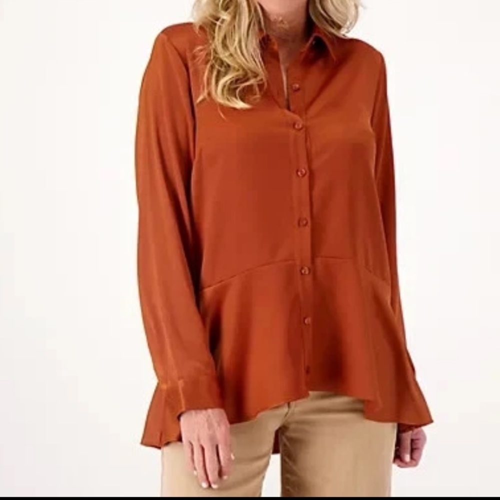 Mustard Seed Rust Blouse